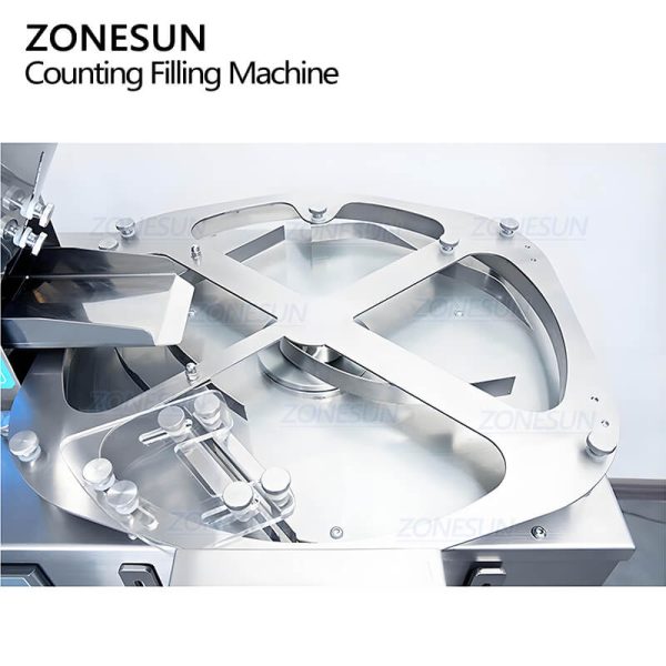 ZONESUN ZS-ASL2 High Speed Automatic Candy Counter Capsule Granule Counting Filling Machine Sale