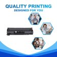 Compatible HP LaserJet 36A CB436A Black Toner Cartridges - Standard Yield - 5 Packs For Discount