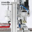 ZS-XG1870P Automatic Spray Bottle Benchtop  Capping Machine With Vibratory Bowl Sorter For Sale