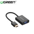 UGREEN HDMI TO VGA+3.5MM AUDIO 25CM ALUMINIUM CASE CONVERTER 8K 60Hz Fashion