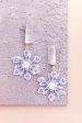 Crystal Snowflake Earrings For Cheap