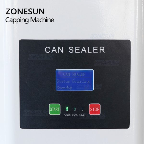 ZONESUN 52mm Beer Ring-pull Can Seaming Capping Machine Online Hot Sale