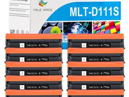 Samsung MLT-D111S Black Toner Cartridge (Samsung 111S) - Standard Yield - 10 Packs Fashion