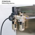 ZONESUN ZS-YG17S Semi-automatic Champagne Sparkling Wine Whiskey Wooden Cork Plug Stopper Glass Bottle Muselet Wire Hooding Machine For Discount