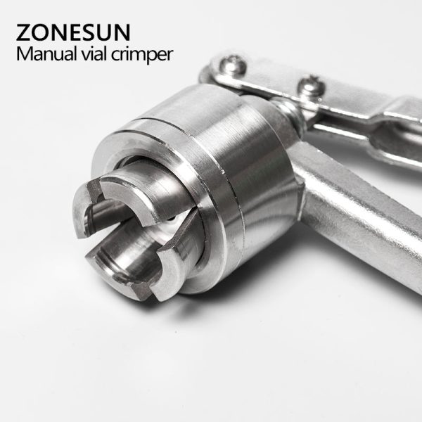 ZONESUN Manual Vial Crimper for Use with 20mm Crimp Seals Crimper Capper Vial Glass Drink Bottle Sealer Tool Fashion