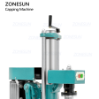 ZONESUN ZS-YG60B Semi-Automatic Electric 28-32mm Beer Bottles Crown Caps Crimping Machine Online