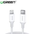 UGREEN USB-C TO LIGHTNING M M CABLE RUBBER SHELL (WHITE) Online now