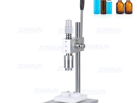 ZS-TVC2 Manual Flip-off Caps Solvent Bottle Capper Solvent Bottle Crimper Vial Capping Machine Online now