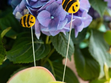 Bees Plant Stake  - Set of 2 Discount