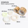 ZONESUN 100W Handheld Plastic Round Bottle Capping Machine Tool Portable Bottle Caps Screwing Sealing Machine For Sale