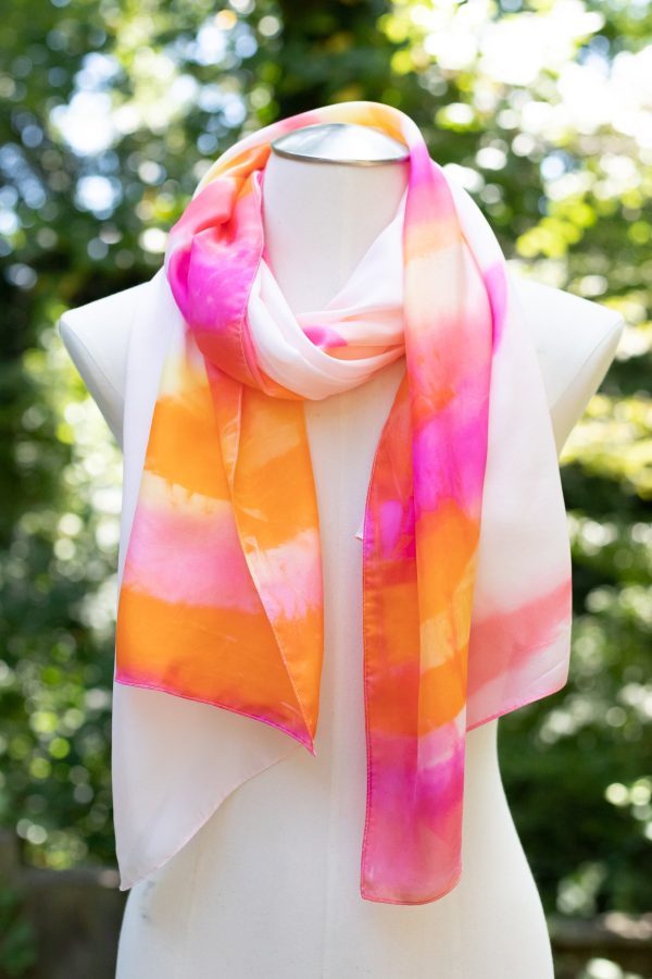 Juno Tie Dye Scarf For Discount