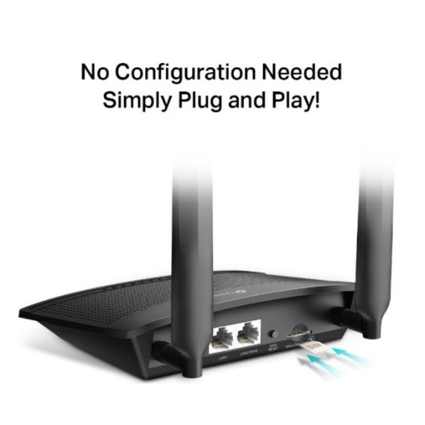 TP-Link TL-MR100 300Mbps Wireless N 4G LTE Modem Router Discount