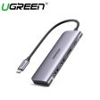 UGREEN USB-C 3.1 7IN1 DOCKING HDMI 4K@60HZ + 2*USB-A 3.0 + USB-C 3.1 + SD & TF + PD ALUMINUM CASE For Cheap