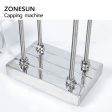 ZONESUN Pneumatic Soda Water Capper Semi Automatic Beer Lid Sealing Machine 26mm Crown Caps Soft Drink Capping Machine Sale