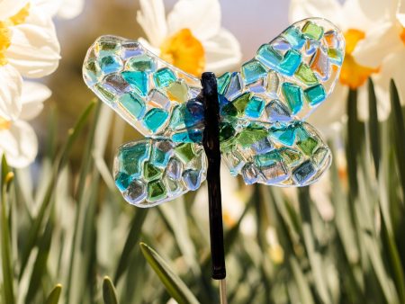 Water Dragonfly Garden Stake Sale