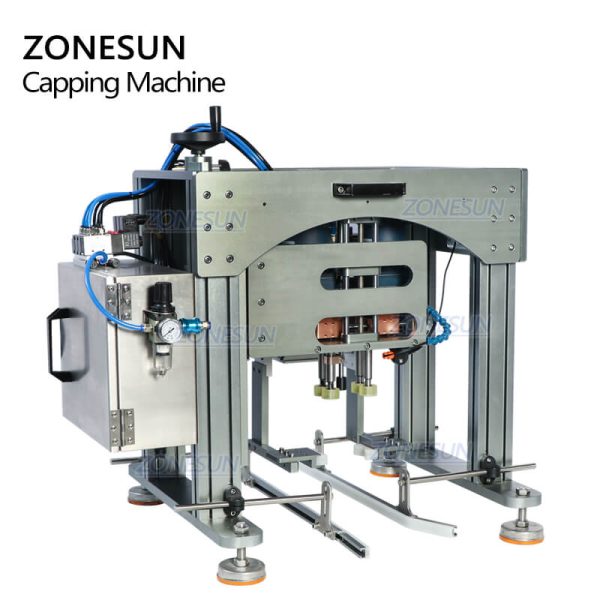 ZS-XG20 Semi-automatic Cosmetics Spray Bottle Caps Screw Capping Machine Discount