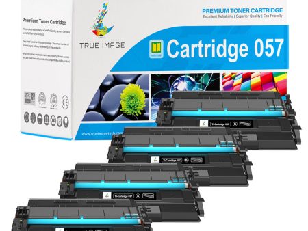 Canon Cartridge 057 (With Chip) | Compatible Canon Toner 057 4-Pack Hot on Sale