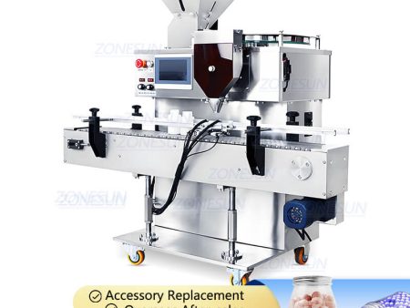 ZONESUN ZS-ASL2 High Speed Automatic Candy Counter Capsule Granule Counting Filling Machine Sale