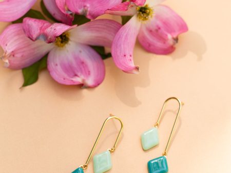 Petrichor Glass Earrings Discount