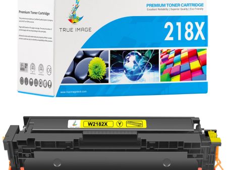 W2182X - Compatible HP 218X Yellow Toner Cartridge For Cheap