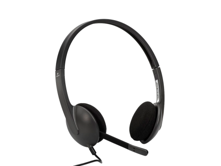 Logitech H340 Wired Headset, Stereo Headphones with Noise-Cancelling Microphone, USB, PC Mac Laptop Hot on Sale