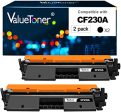 Valuetoner Compatible Toner Cartridge Replacement for HP 30A CF230A 30X CF230X for Laserjet Pro MFP M203dw M227fdn M227fdw M203dn M203d M227sdn M227 M203 Printer (2 Black) Hot on Sale