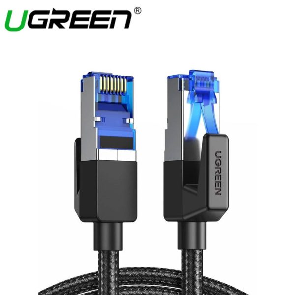 UGREEN CAT 8 ROUND CABLE F FTP NYLON BRAID (黑) Online now