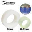 ZONESUN Capping Machine Chuck Rubber Mat for Capper 28-32mm 38mm Round Plastic Bottle With Security Ring Silicone Capping Chuck Discount