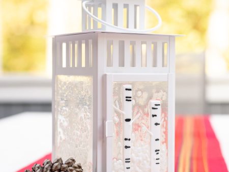 Small Birch Lantern on Sale