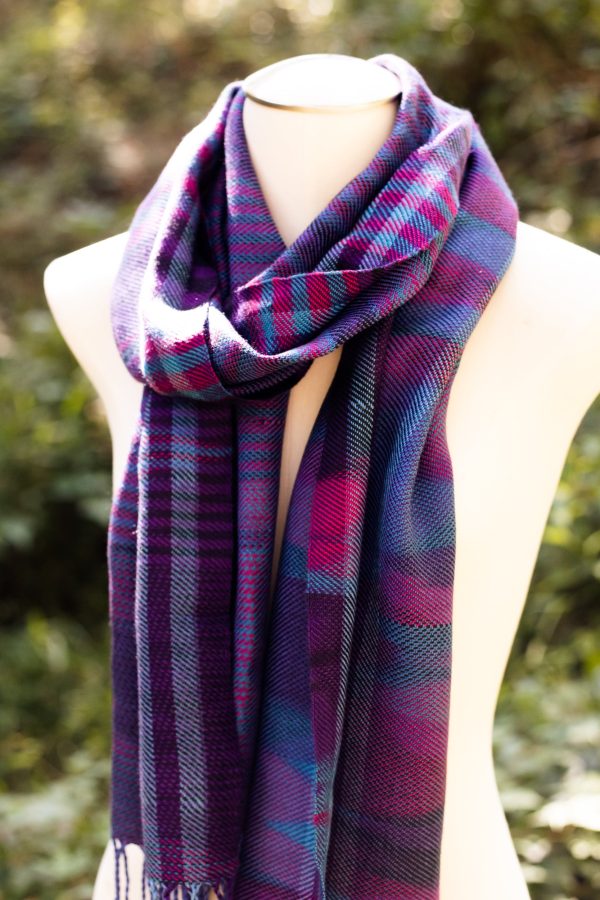 Borealis Variegated Woven Scarf Online