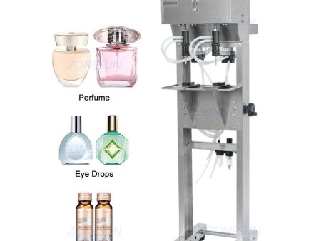 ZS-YTZL2 Vacuum Liquid Perfume Filling Machine Milk For Water Eyewash Cosmetics Online