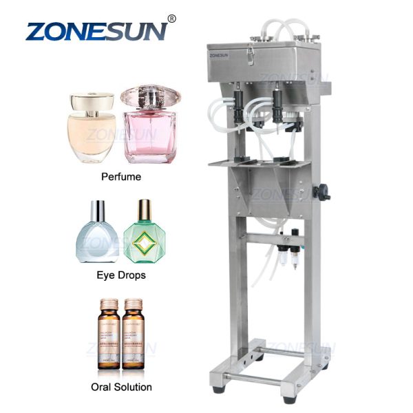 ZS-YTZL2 Vacuum Liquid Perfume Filling Machine Milk For Water Eyewash Cosmetics Online