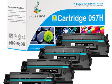 Canon Cartridge 057H (With Chip) | Compatible Canon LBP220 MF440 Series Printer Toner 4-Pack Cheap