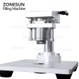 ZONESUN ZS-YG80D Full Electric Small Bottle Solution Glass Vial Metal Aluminum Caps Stopper Crimping Sealing Capping Machine Online now