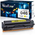 Valuetoner Compatible Toner Cartridge Replacement for Canon Cartridge 046 CRG 046 for Color ImageCLASS MF733Cdw, MF731Cdw, MF735Cdw, LBP654Cdw Printer, 1 Yellow Discount