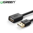 UGREEN USB 2.0 A MALE TO A FEMALE CABLE (BLACK) For Discount