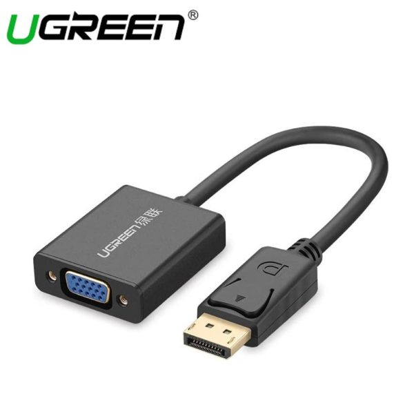 UGREEN DP MALE TO VGA FEMALE CONVERTER 1920*1080 @ 60Hz Online