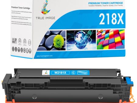 W2181X - Compatible HP 218X Cyan Toner Cartridge Fashion