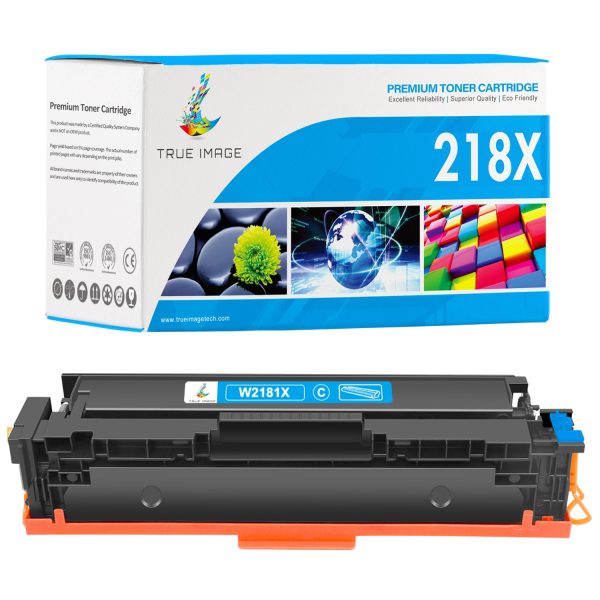 W2181X - Compatible HP 218X Cyan Toner Cartridge Fashion