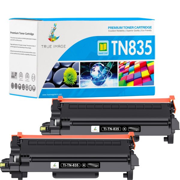 Compatible Brother TN835 Black Toner Cartridge - Super High Yield Discount