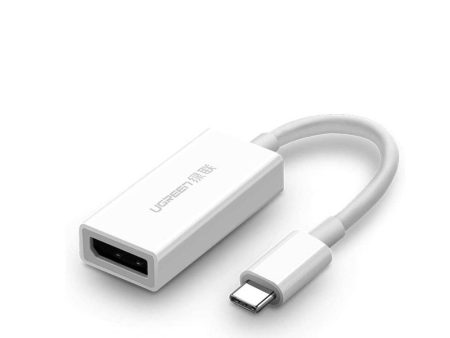 UGREEN USB-C TO DP FEMALE ADAPTER 15CM (WHITE) Supply