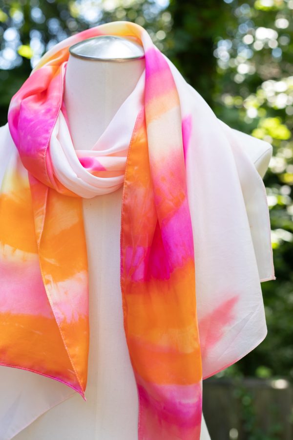 Juno Tie Dye Scarf For Discount