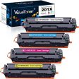 Valuetoner Compatible Toner Cartridge Replacement for HP 201X 201A CF400X CF401X CF402X CF403X CF400A for Color Laserjet Pro MFP M277dw M252dw M277n M277c6 M252n M277 (Black, Cyan, Magenta, Yellow) Discount