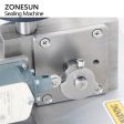 ZONESUN ZS-EVC1 Semi-automatic 13-33mm Small Glass Vial Plastic Aluminium Flip Off Bottle Cap Sealing Crimping Capping Machine For Oral Liquid For Cheap