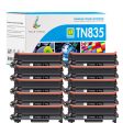 Compatible Brother TN835 Black Toner Cartridge - Super High Yield Discount