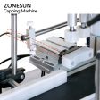 ZONESUN ZS-XG1870M Compact Desktop Plastic Spray Bottles Capping Machine For Energy Drinks Chocolate Jam Body Lotion Caps Screwing Machine on Sale