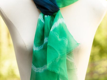 Girona Tie Dye Scarf For Cheap