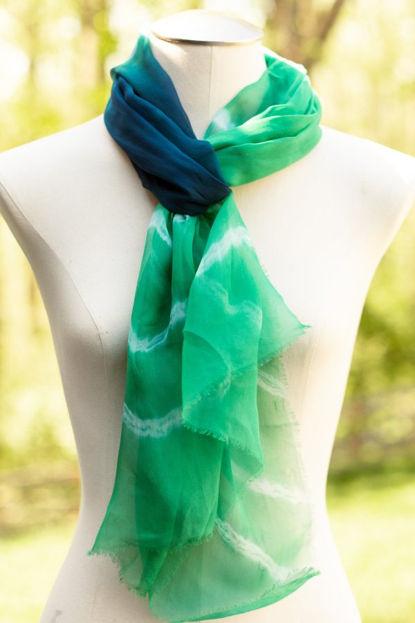 Girona Tie Dye Scarf For Cheap