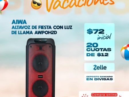 Aiwa | Sistema de Audio  | 1000W (AWPOH2D) Fashion