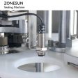 ZONESUN ZS-AFK300 Automatic Preserved Fruit Fish Sauce Aluminum Metal Tin Cans Seaming Capping Canning Machine Online Hot Sale